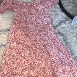 Cute casual off the shoulder dress